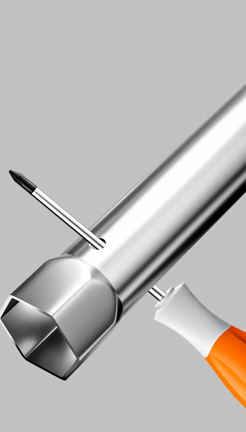 Chiave a bussola per valvola del rubinetto Chiave a bussola per asta di anodo idraulico 23-27mm 34-40mm Chiave tubolare a doppia estremità Chiave per installazione rubinetto