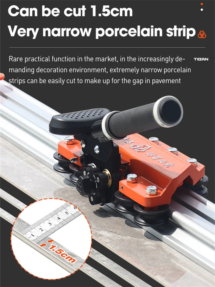 2025 Aggiornamento Nuova tagliatrice manuale per piastrelle Lastra di roccia ad alta precisione Lastra di piastrelle di grandi dimensioni Artefatto da taglio con coltello a spinta