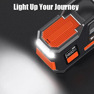 26800mAh Auto Salto di Avviamento Accumulatori E Caricabatterie Di Riserva Compressore D'aria Portatile Pompa di Gonfiaggio Stazione di Potere 4250A Batteria Avviamento Auto Booster