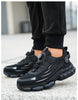 Pulsante rotante Nuove scarpe antinfortunistiche da uomo Scarpe da lavoro anti-smash anti-puntura Scarpe sportive da uomo di moda Stivali protettivi di sicurezza da uomo