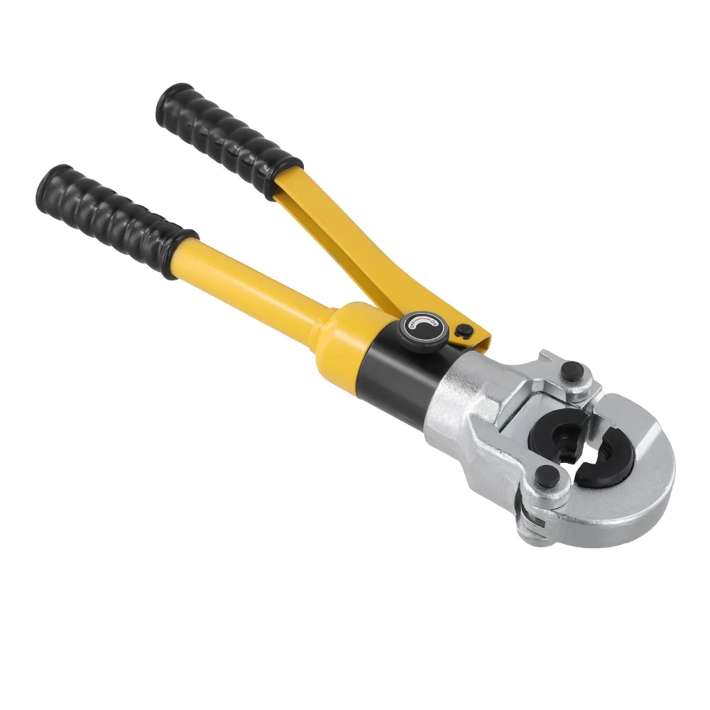 Strumento di crimpatura per tubi idraulici piegatrice regolabile con pressione per impieghi gravosi per tubi in rame in acciaio inossidabile PEX TH V12/15/18/22/28