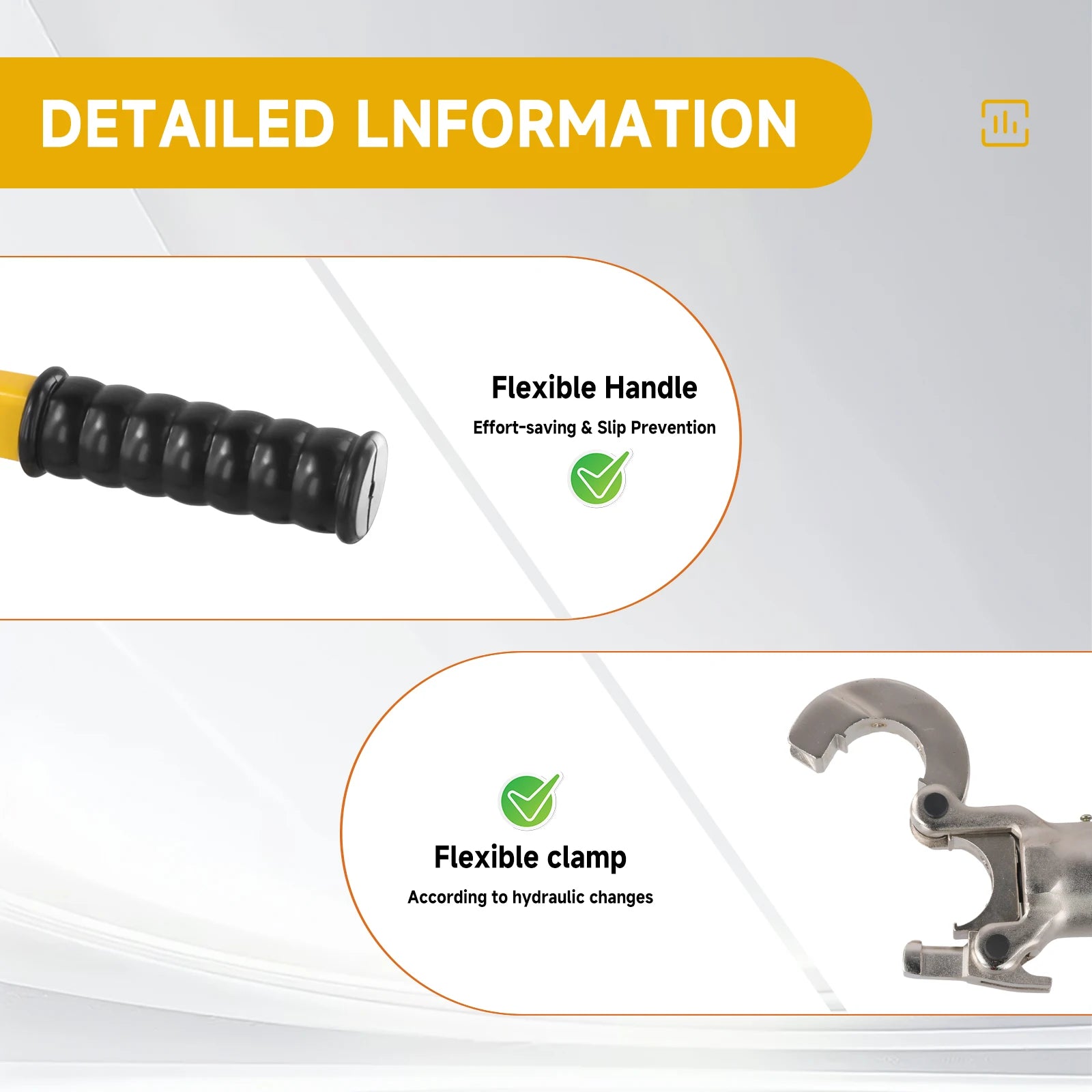 Pinza a crimpare idraulica Podofo 8T 360 °   Pinza per crimpare tubi in rame tipo TH16-32/V15-28-