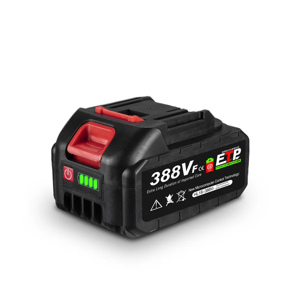 YOFIDRA 1680W Martello elettrico senza spazzole Cordless Multi-funzione Trapano a percussione Utensile rotante per batteria 21V 18V