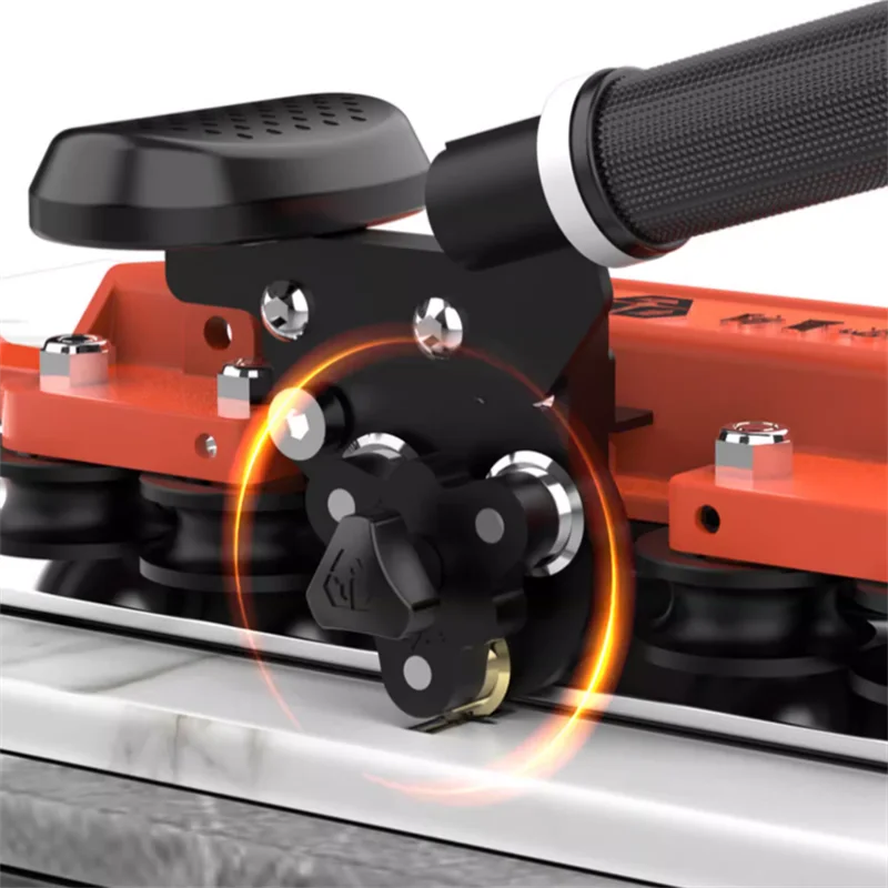 2025 Aggiornamento Nuova tagliatrice manuale per piastrelle Lastra di roccia ad alta precisione Lastra di piastrelle di grandi dimensioni Artefatto da taglio con coltello a spinta