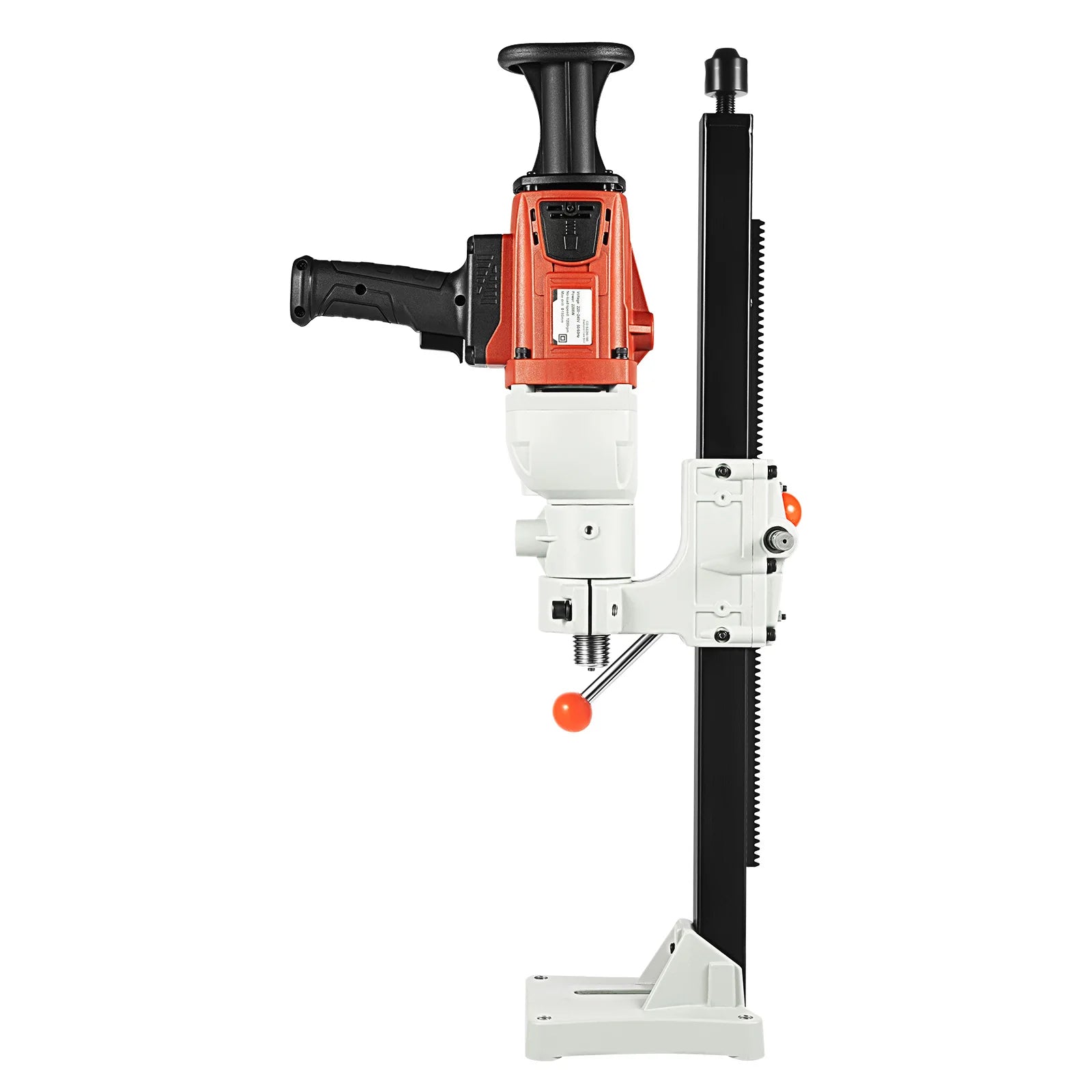 Impianto di perforazione per calcestruzzo 2200W 1200RPM Uso bagnato/secco Staffa regolabile in altezza Trapano verticale portatile 2 in 1