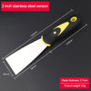1/1.5/2/2.5/3/4/5 Pollici Multifunzionale Stucco Coltello Spatola In Acciaio Inox Stucco Raschietto Spatola di Pulizia Strumenti di Costruzione FAI DA TE