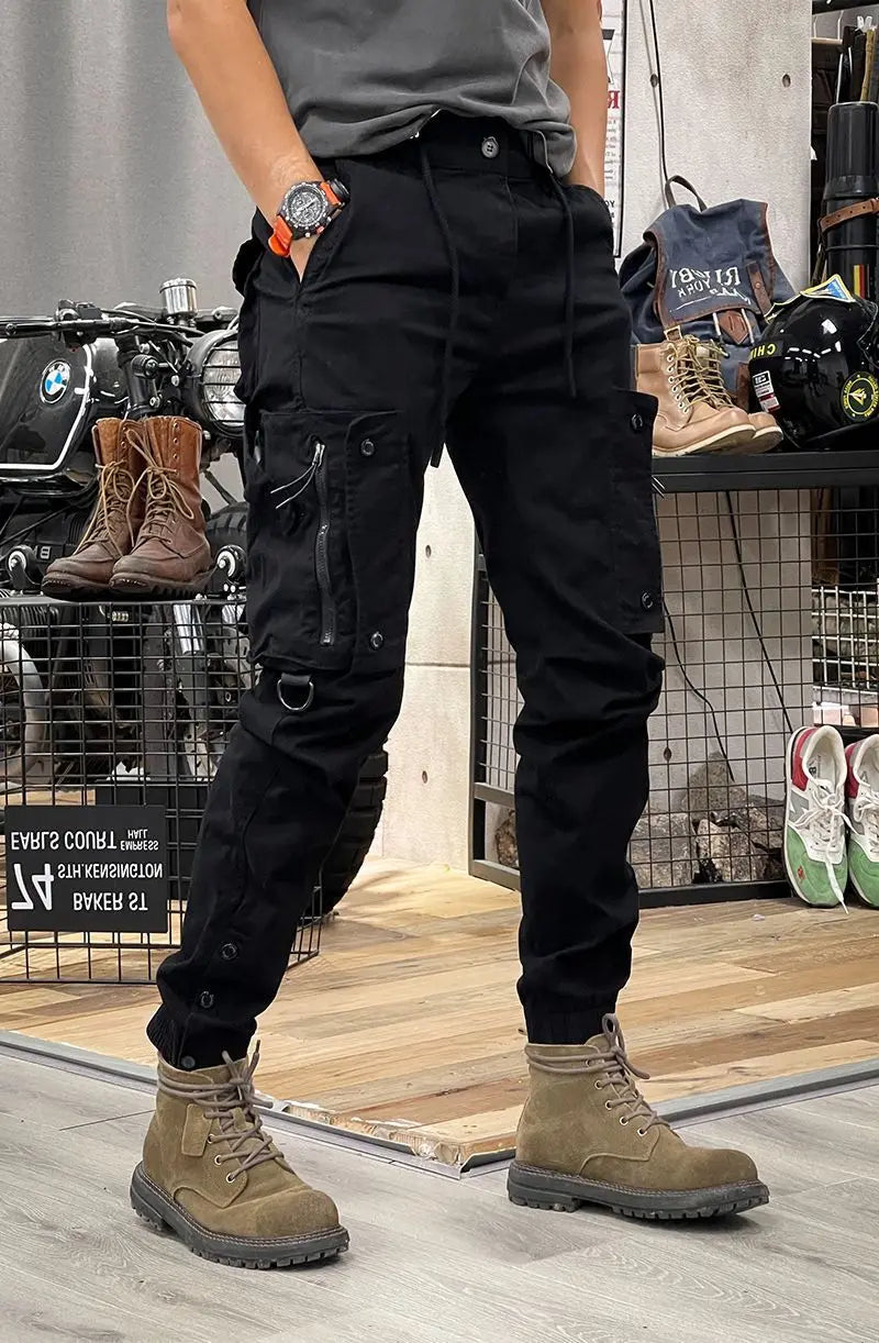 2025 Metropolitan Workwear Pantaloni da uomo con tassello rinforzato Cargos Multi-Tool Loops Conico Caviglia City Explorer Pantaloni M-4XL