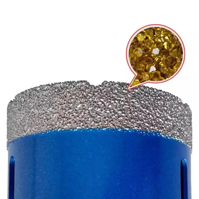 Set di punte da trapano con nucleo diamantato a secco M14 per utensile da taglio per taglierina per sega a tazza, marmo, vetro, granito