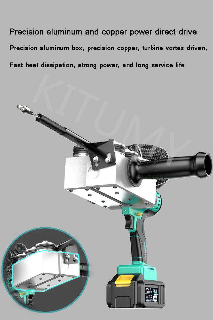 Filettatrice elettrica automatica del cavo della batteria al litio artefatto idraulico estrattore per cavi filettatrice per tubi