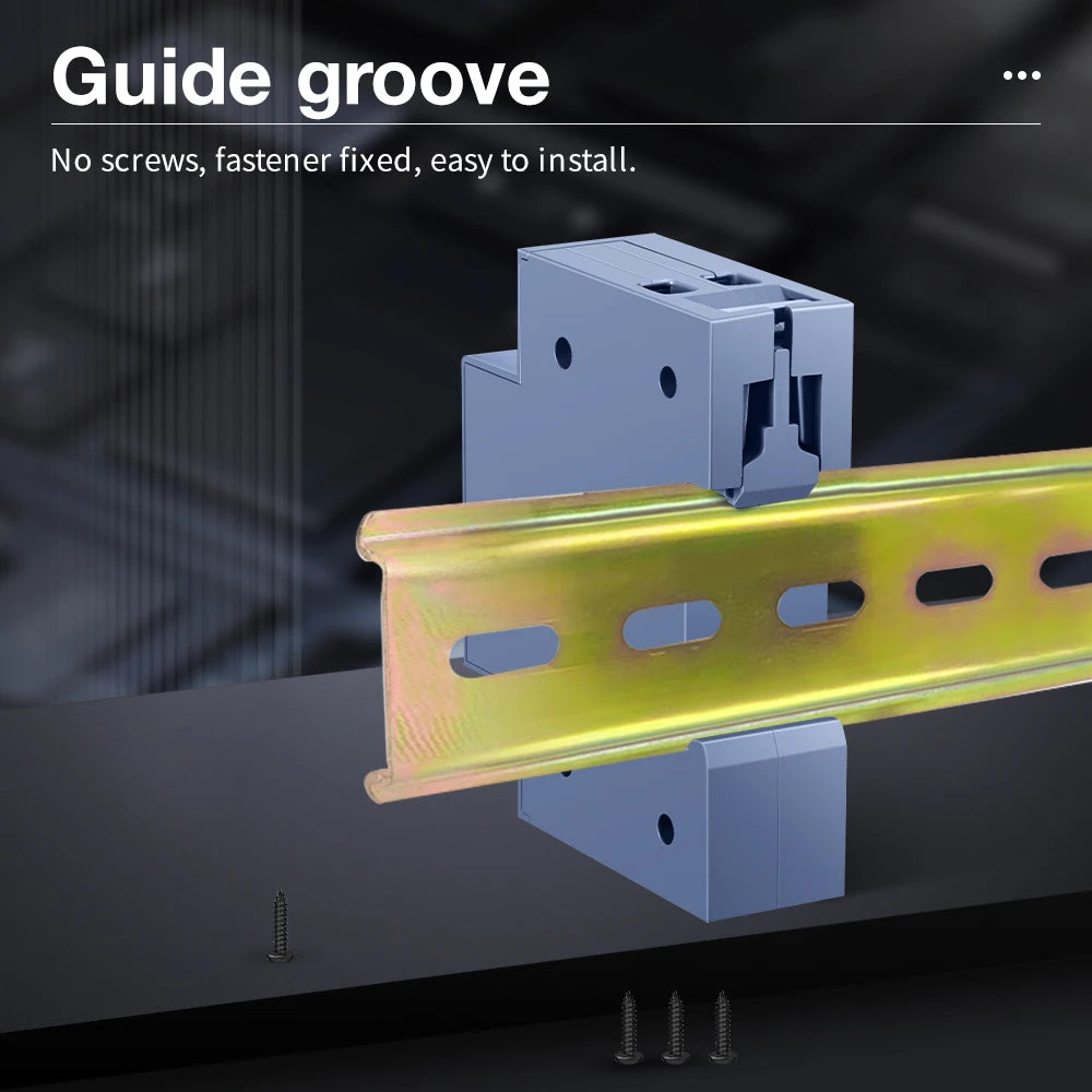 KWS-303 Tuya WiFi Misuratore di potenza APP Controllo 8 in1 Contatore di energia 85-290V/40A Misuratore di tensione e corrente Misuratore di elettricità Vita intelligente