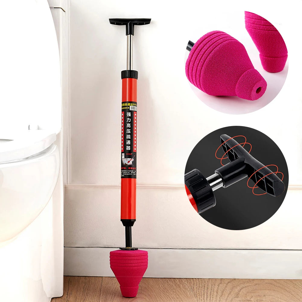 Sblocca Wc ad alta pressione un colpo Wc tubo stantuffo pulitore Silicone rapidamente casa Wc fogna dragaggio tuffatore Wc pompa
