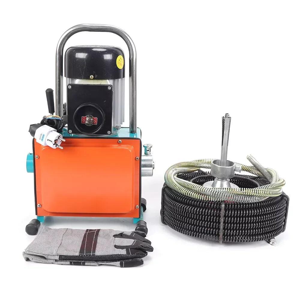 Rohrreinigungsmaschine 16mm Rohrreinigungsger?t Spirale Abwasser 20-150mm