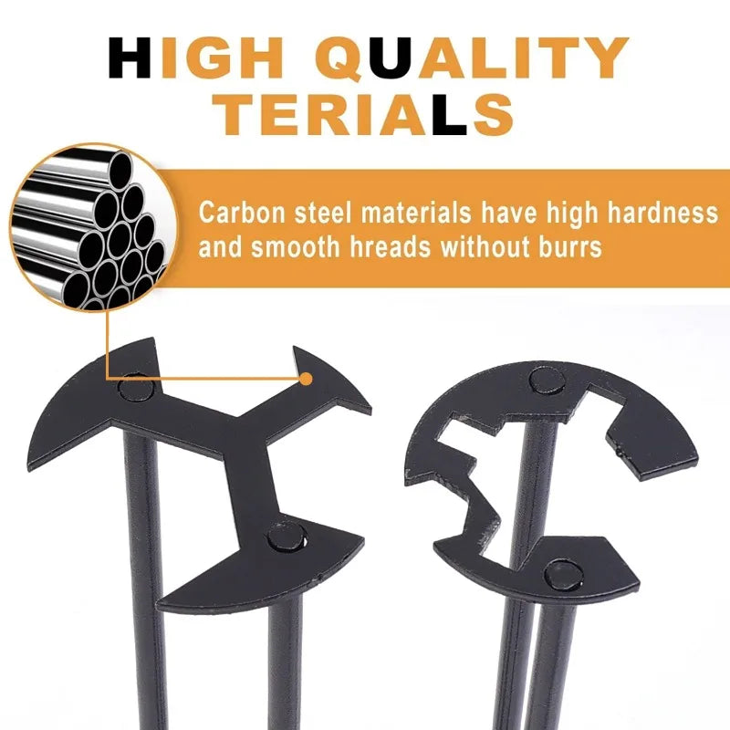 Chiave per lavello 5 in 1 Chiave per rubinetto multifunzionale in acciaio al carbonio Chiave per tubi idraulici Set di riparazione per lavello da cucina per bagno Strumenti hardware