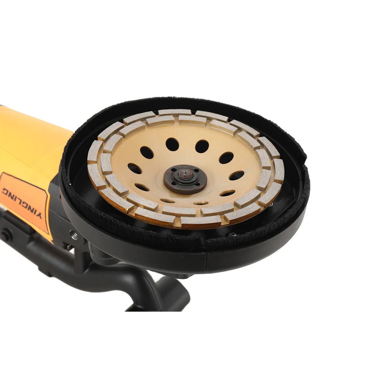 Rettificatrice per pareti 3800W Smerigliatrice grossolana portatile per intonacare le pareti con asta di prolunga per pareti, pavimenti in cemento, strumento per lucidare