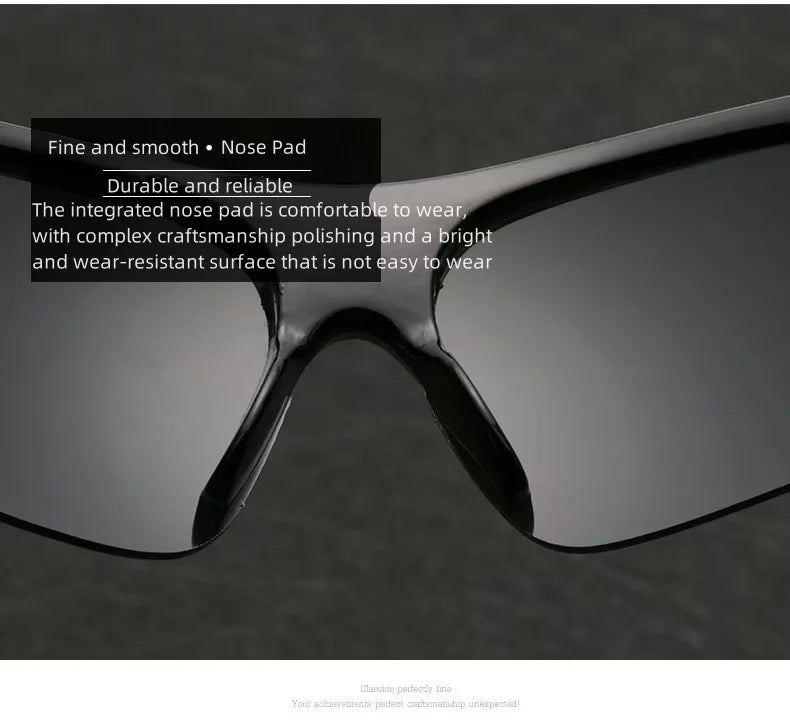 Occhiali polarizzati moda business Occhiali sportivi da ciclismo all'aperto Occhiali da sole da guida Occhiali da sole polarizzati Occhiali antivento