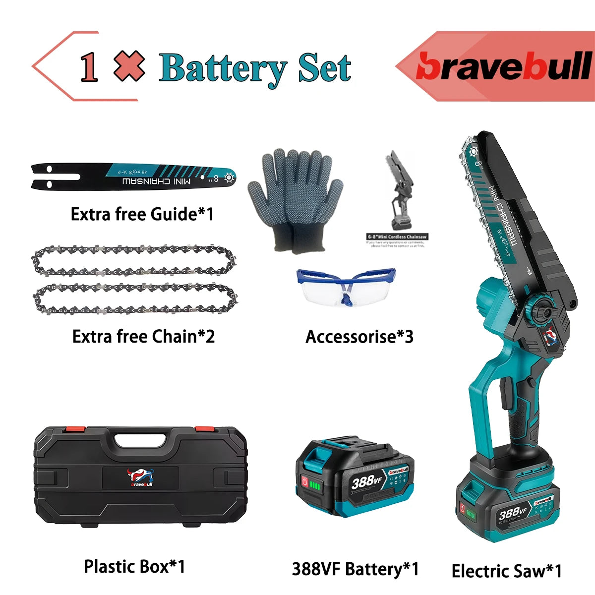 Recentemente Sega Elettrica Senza Spazzole Da 8 Pollici Con 2PCS Catene Cordless Lavorazione Del Legno Giardino Potatura Motosega Set Per Makita 18V Batteria Spille
