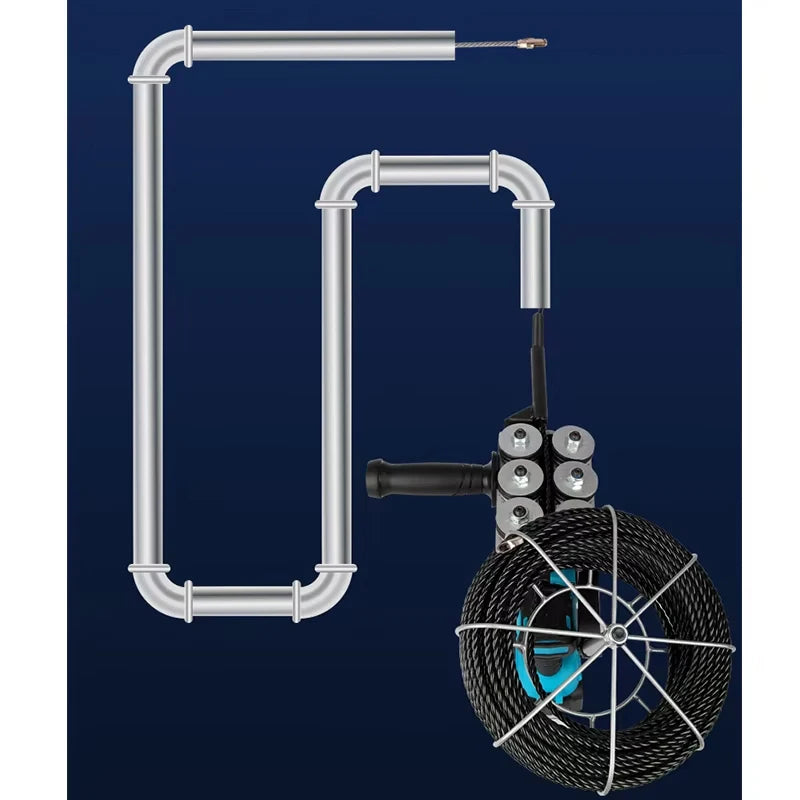 Macchina per incordare elettricista automatica 25M Filo elettrico a scomparsa Pull Wire Guide Tools Filettatrice per Makita