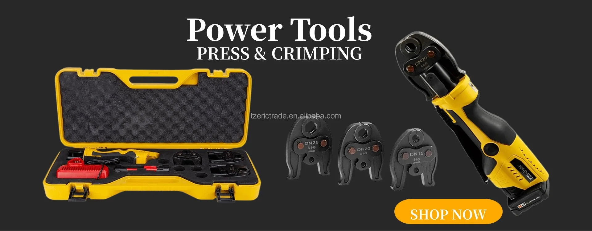 Idraulici a batteria Mascella industriale/fai da te TH/U 16 20 25 26 32mm Strumento di pressatura Pex multistrato Utensili elettrici HVAC alimentati a batteria