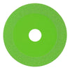Disco da taglio per vetro Diamante 100mm Sega per marmo Piastrelle in ceramica Cristallo di giada Bottiglie di vino Rettifica Smussatura Utensile da taglio per vetro 3/1 pezzi