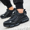 Pulsante rotante Nuove scarpe antinfortunistiche da uomo Scarpe da lavoro anti-smash anti-puntura Scarpe sportive da uomo di moda Stivali protettivi di sicurezza da uomo