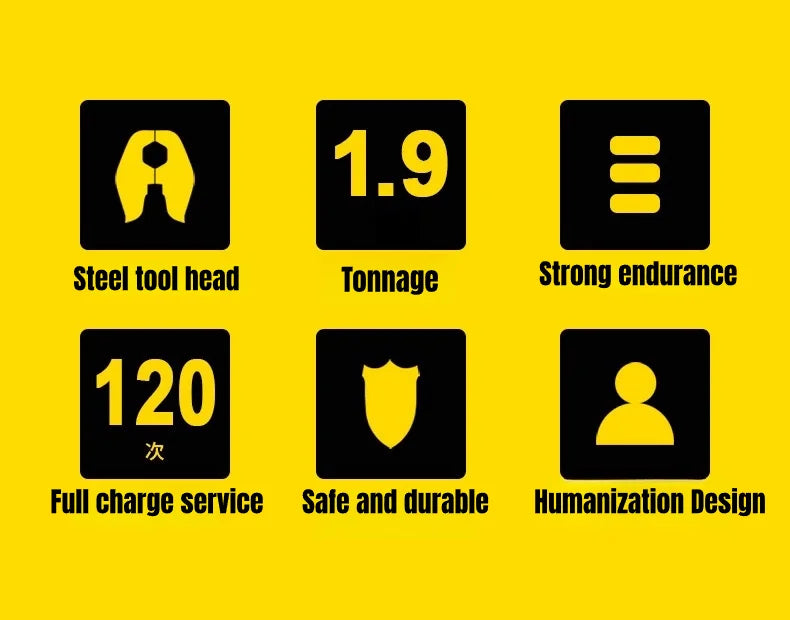 Idraulici a batteria Mascella industriale/fai da te TH/U 16 20 25 26 32mm Strumento di pressatura Pex multistrato Utensili elettrici HVAC alimentati a batteria