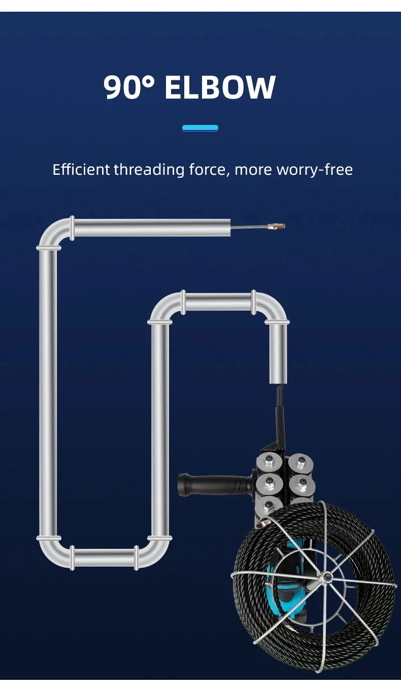 Macchina per incordare elettricista automatica 25M Filo elettrico a scomparsa Pull Wire Guide Tools Filettatrice per Makita