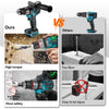 YOFIDRA 700N.M Brushless Trapano a percussione elettrico Cordless Cacciavite Piastre Terreno Lavorazione del legno Strumento elettrico per Makita Batteria Spille