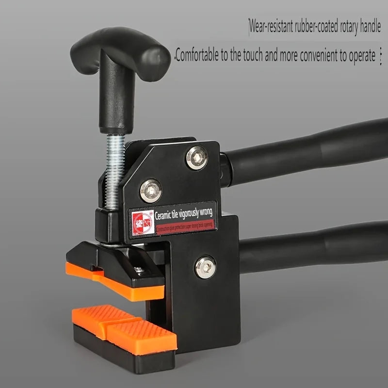 Pinza per rompere piastrelle per carichi pesanti Taglierina manuale per piastrelle Costruzione in alluminio Maniglie rivestite in gomma per progetti di ristrutturazione domestica