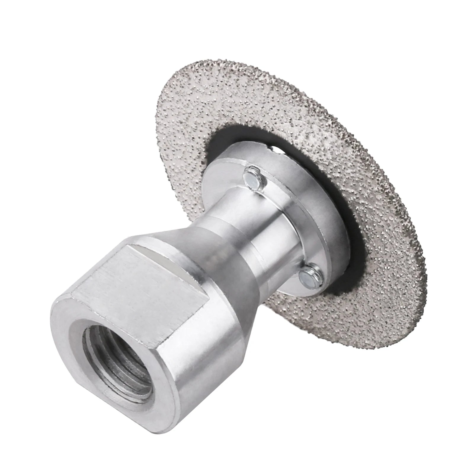 Vearter Sega per incisione diamantata brasata sotto vuoto Lama per speleologia M14 Disco abrasivo con flangia per piastrelle, marmo, cemento, ceramica