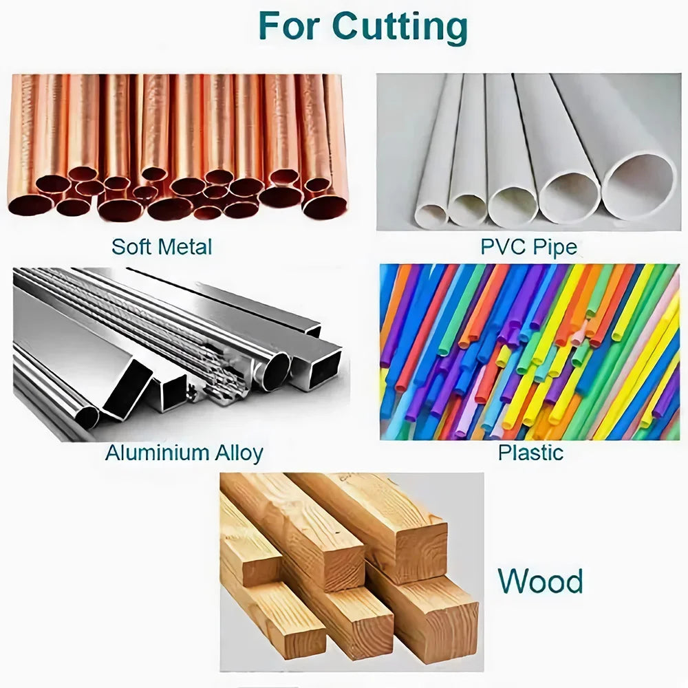 Lame per sega per trapano rotante da 6 pezzi, lame da taglio per ruota a disco per sega in acciaio con mandrino a codolo cilindrico da 1/8 "per utensile rotante per trapani Dremel