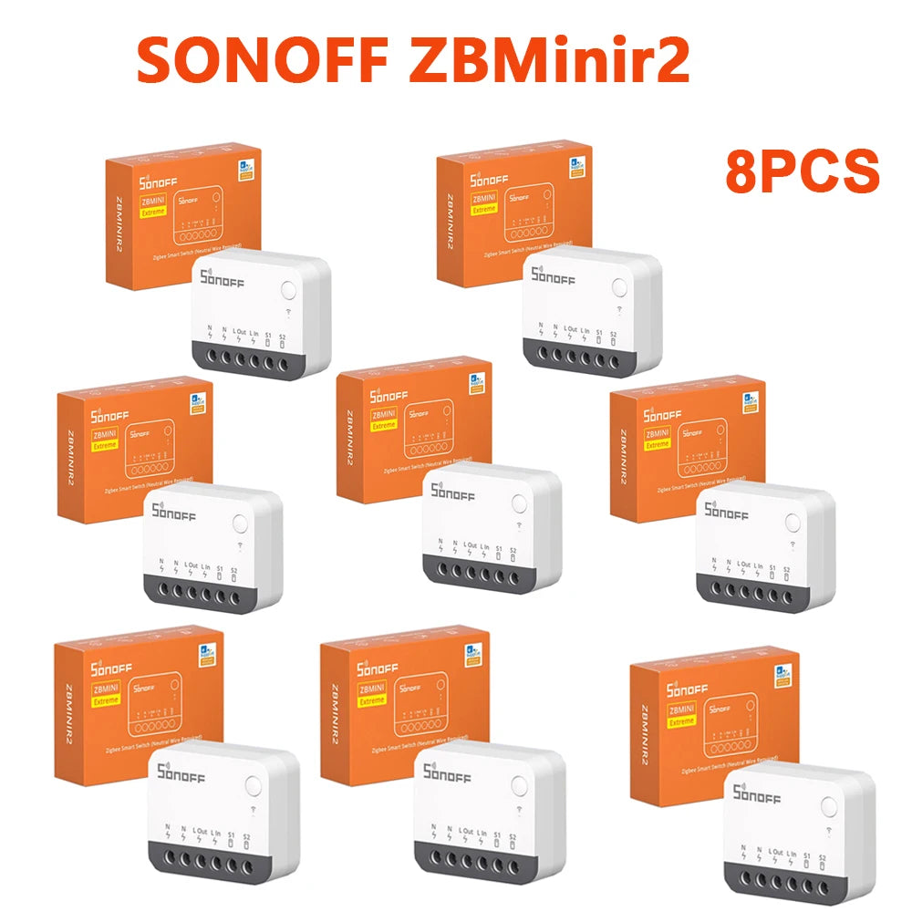 SONOFF ZBMinir2 Zigbee Mini Smart Switch Cavo neutro richiesto eWelink Interruptor intelligenti Zigbee Switch Modulo Smart Home