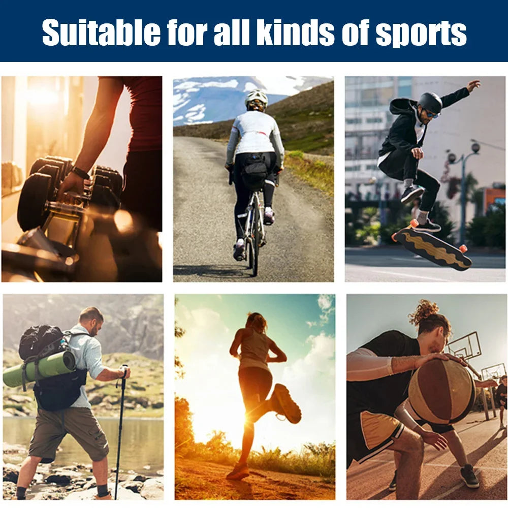 Gomitiere Supporto per tutore Manicotto di supporto per compressione Gomito elastico Benda Copri gomitiere protezione manica del braccio Ridurre il dolore