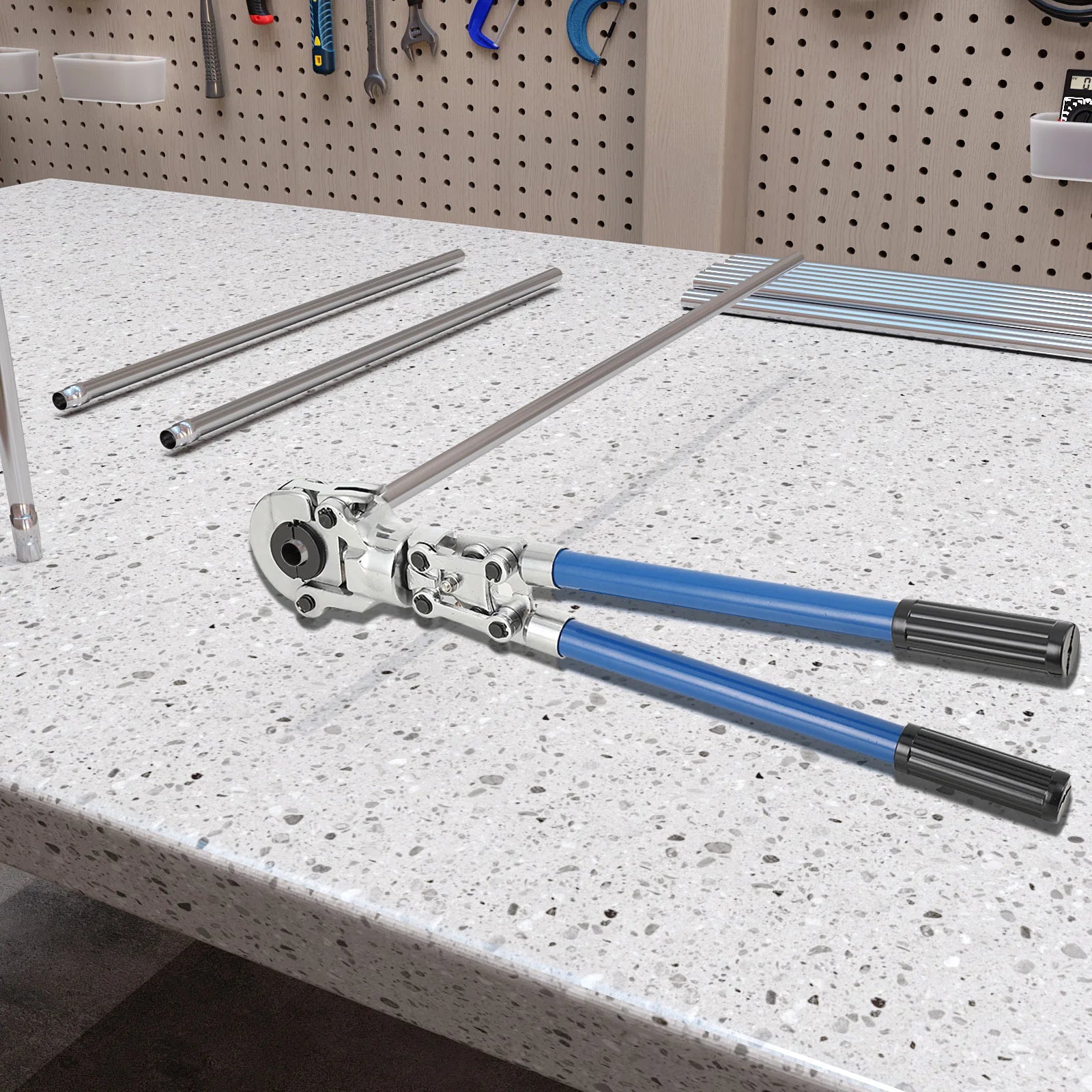 Pinza a crimpare con pressa manuale V12-28mm + pinza per crimpare tubi in rame per tubi compositi TH16-32mm