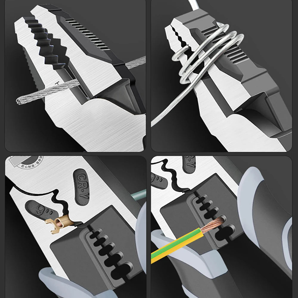 Pinze diagonali universali multifunzionali pinze per naso ad ago strumenti Hardware tronchesi universali pinze per riparazione elettricisti