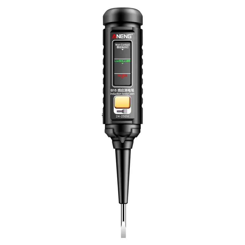Anergy B15 Professionale Tester di Tensione CA Colorazione Cacciavite Elettricista Cacciavite Tester Voltmetro Tester 24 V-250 V