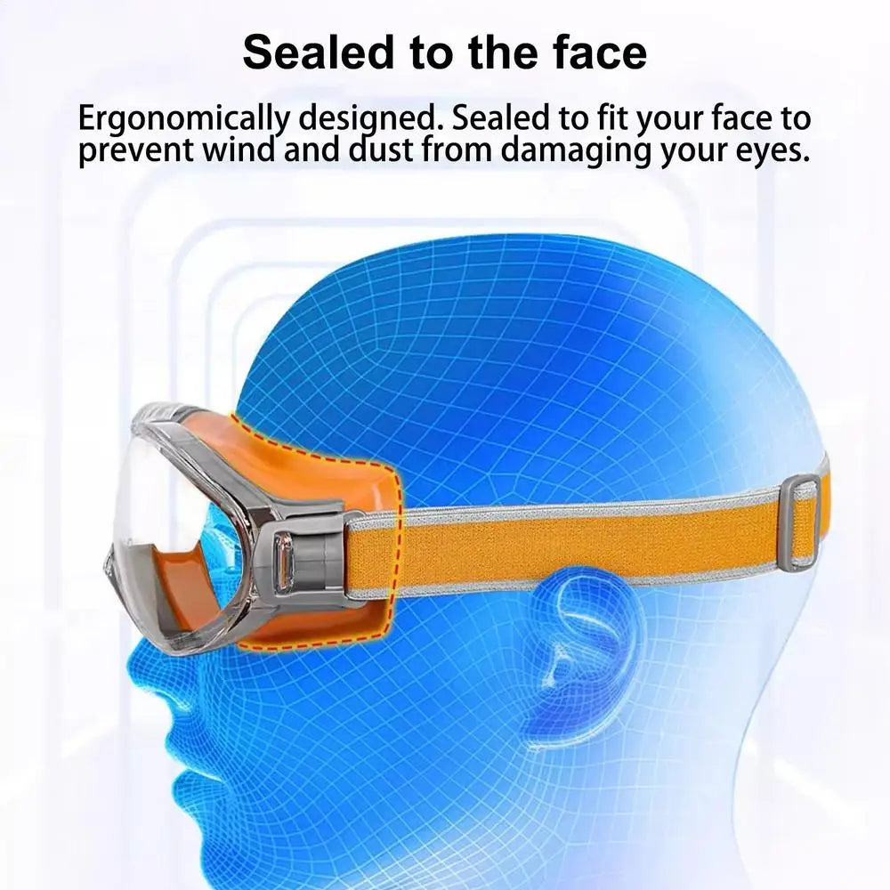 Occhiali di protezione per gli occhi Occhiali per smerigliatrice angolare Antiappannamento Occhiali per la lavorazione del legno Occhiali di sicurezza per saldatura antispruzzo Antipolvere per gli occhi