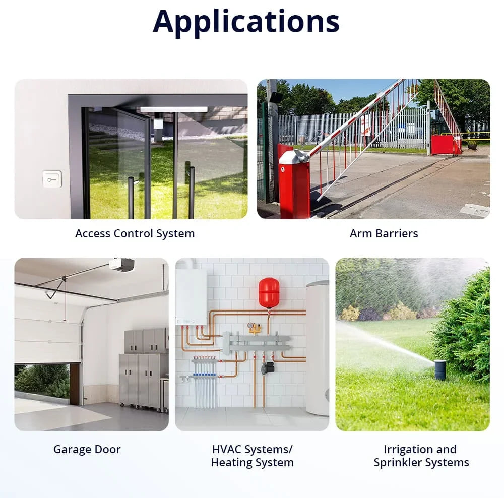 SONOFF MINI-D WiFi Smart Switch Dispositivo di contatto a secco Supporta l'alimentazione CA/CC Funziona con eWeLink Apple Home Alexa Google Home