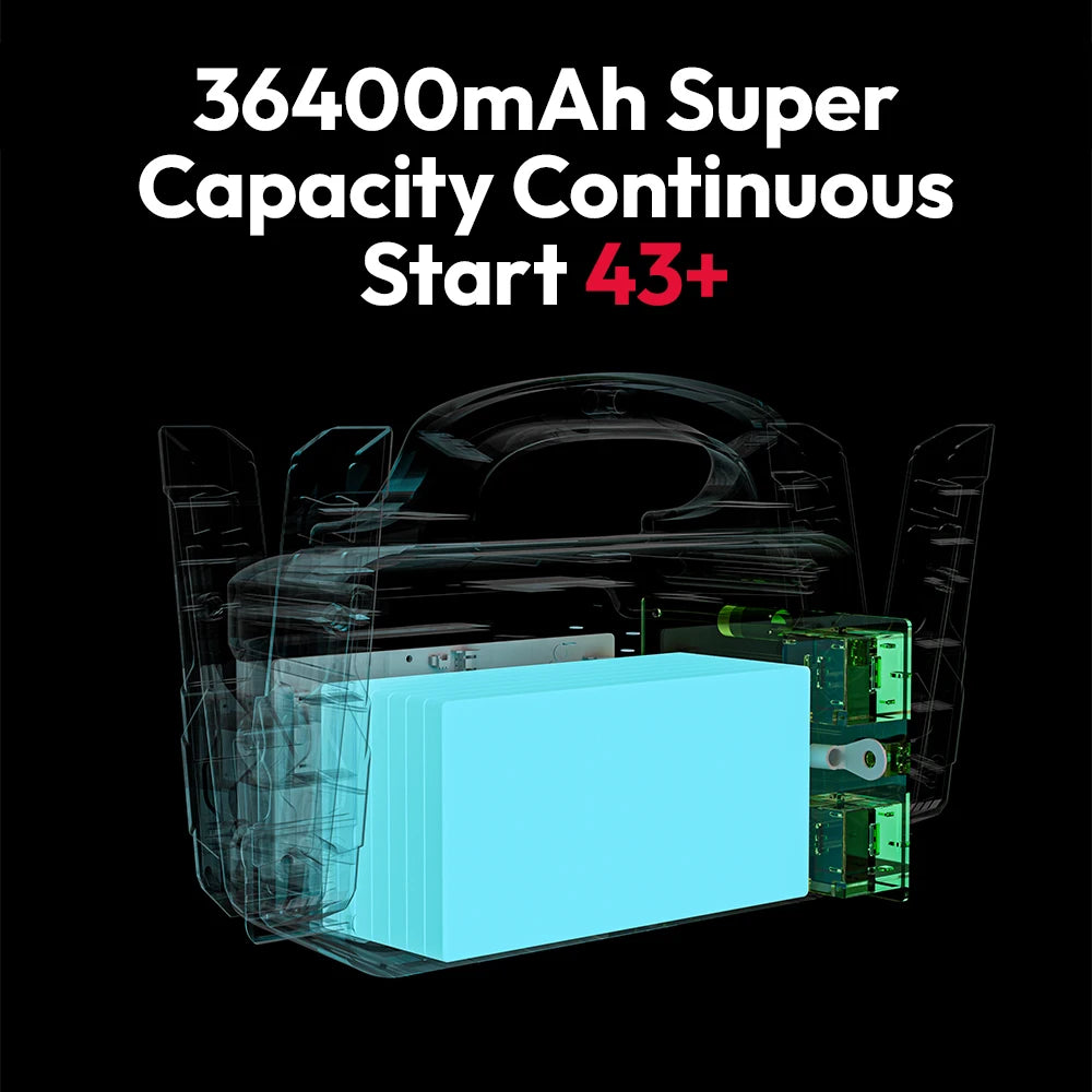 YESPER 24V Jump Car 6000A Peak Jump Starter Per auto Camion Batteria per camion portatile Dispositivo di avviamento Batteria esterna