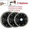 1pc 105/115/125mm Lama per sega diamantata per piastrelle in gres porcellanato Ceramica Taglio a secco/bagnato Pietra tagliata Lama per sega Taglio a disco diamantato