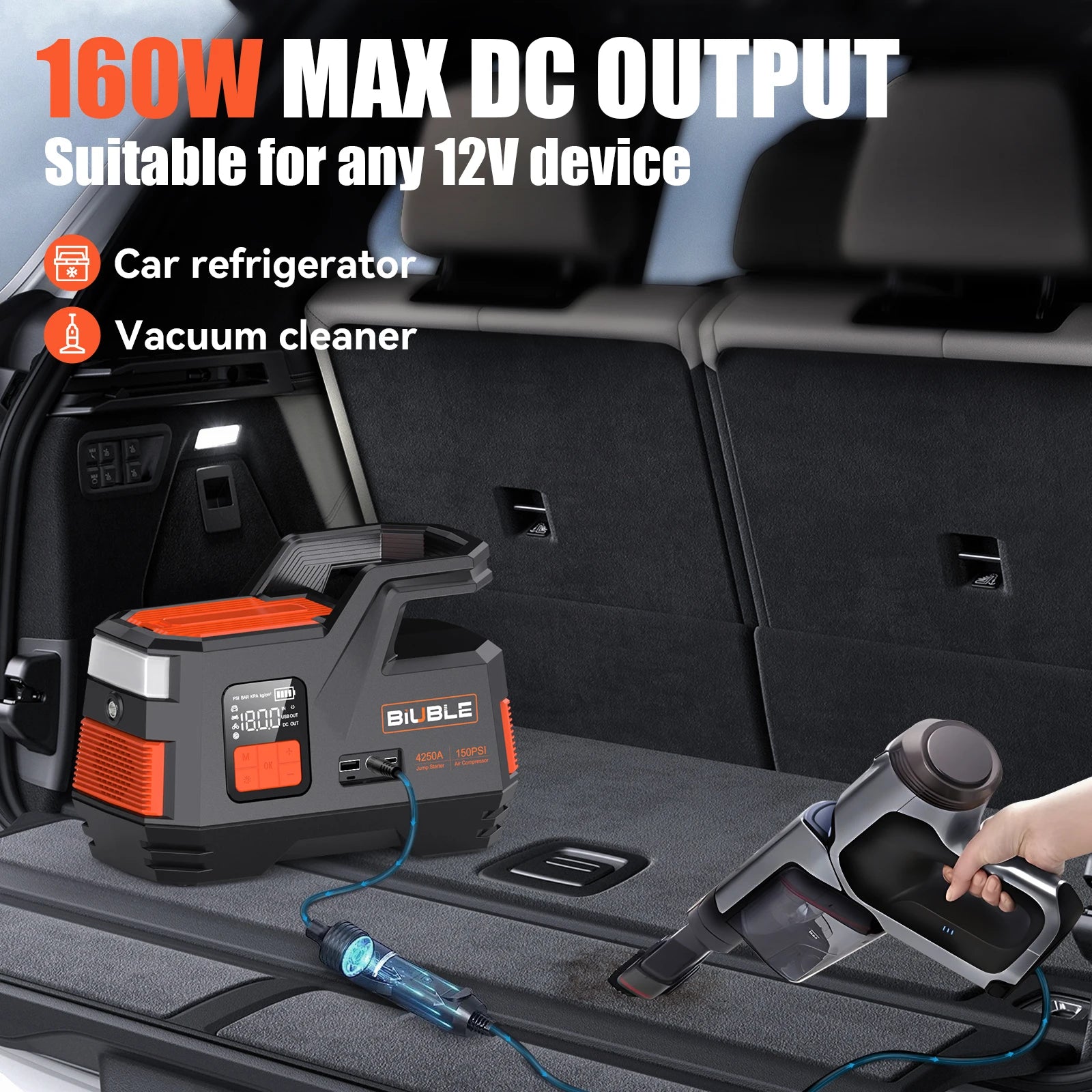 26800mAh Auto Salto di Avviamento Accumulatori E Caricabatterie Di Riserva Compressore D'aria Portatile Pompa di Gonfiaggio Stazione di Potere 4250A Batteria Avviamento Auto Booster