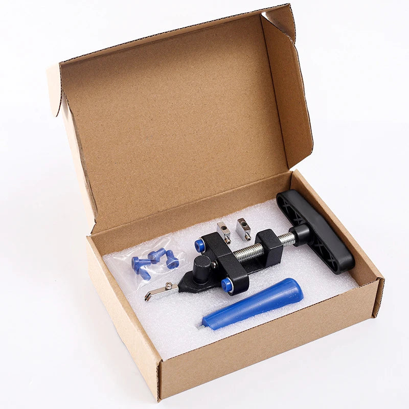 Tagliapiastrelle in ceramica di vetro 2 in 1 con ruota a coltello Set di accessori per aprire la macchina da taglio con taglierina a rulli diamantati