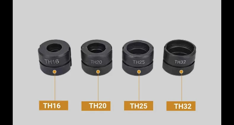 Idraulici a batteria Mascella industriale/fai da te TH/U 16 20 25 26 32mm Strumento di pressatura Pex multistrato Utensili elettrici HVAC alimentati a batteria