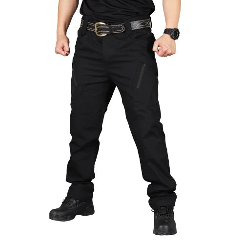 Pantaloni cargo tattici da uomo Pantaloni mimetici militari da combattimento SWAT impermeabili da esterno Pantaloni da lavoro maschili multitasche casual