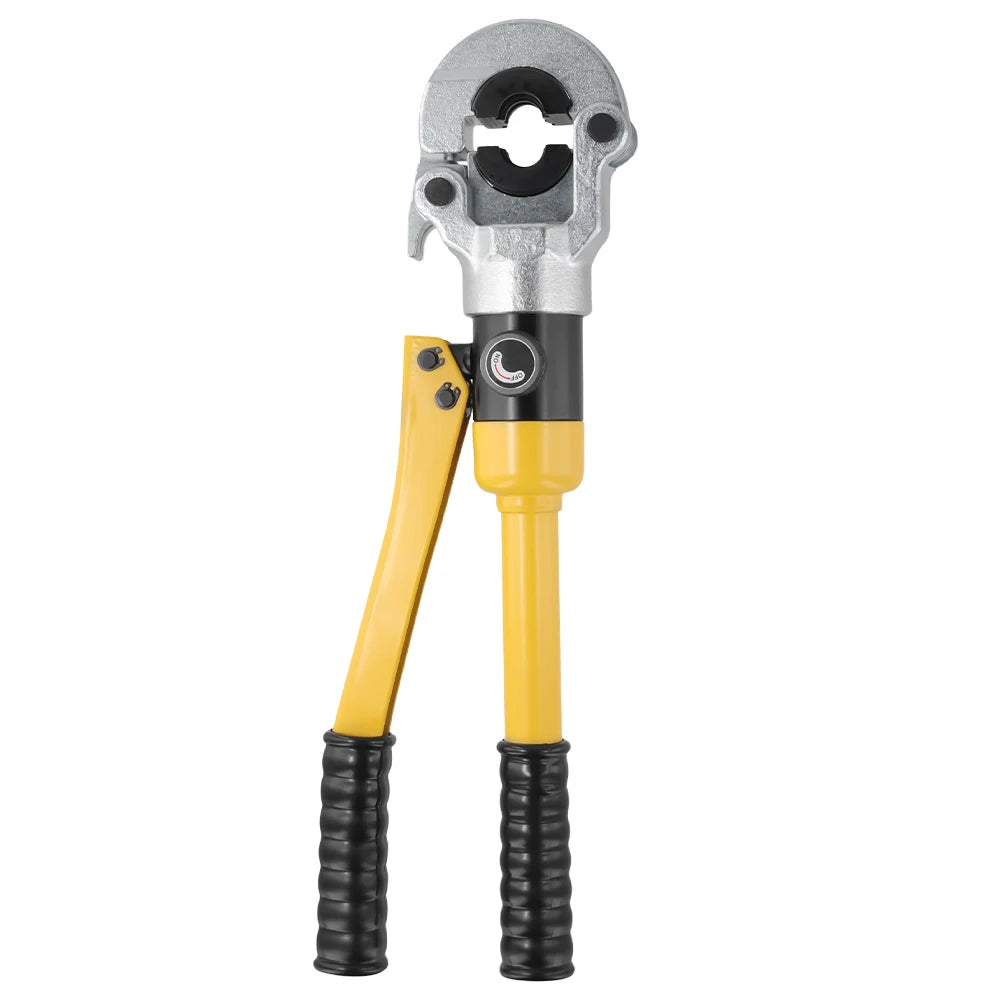 Strumento di crimpatura per tubi idraulici piegatrice regolabile con pressione per impieghi gravosi per tubi in rame in acciaio inossidabile PEX TH V12/15/18/22/28