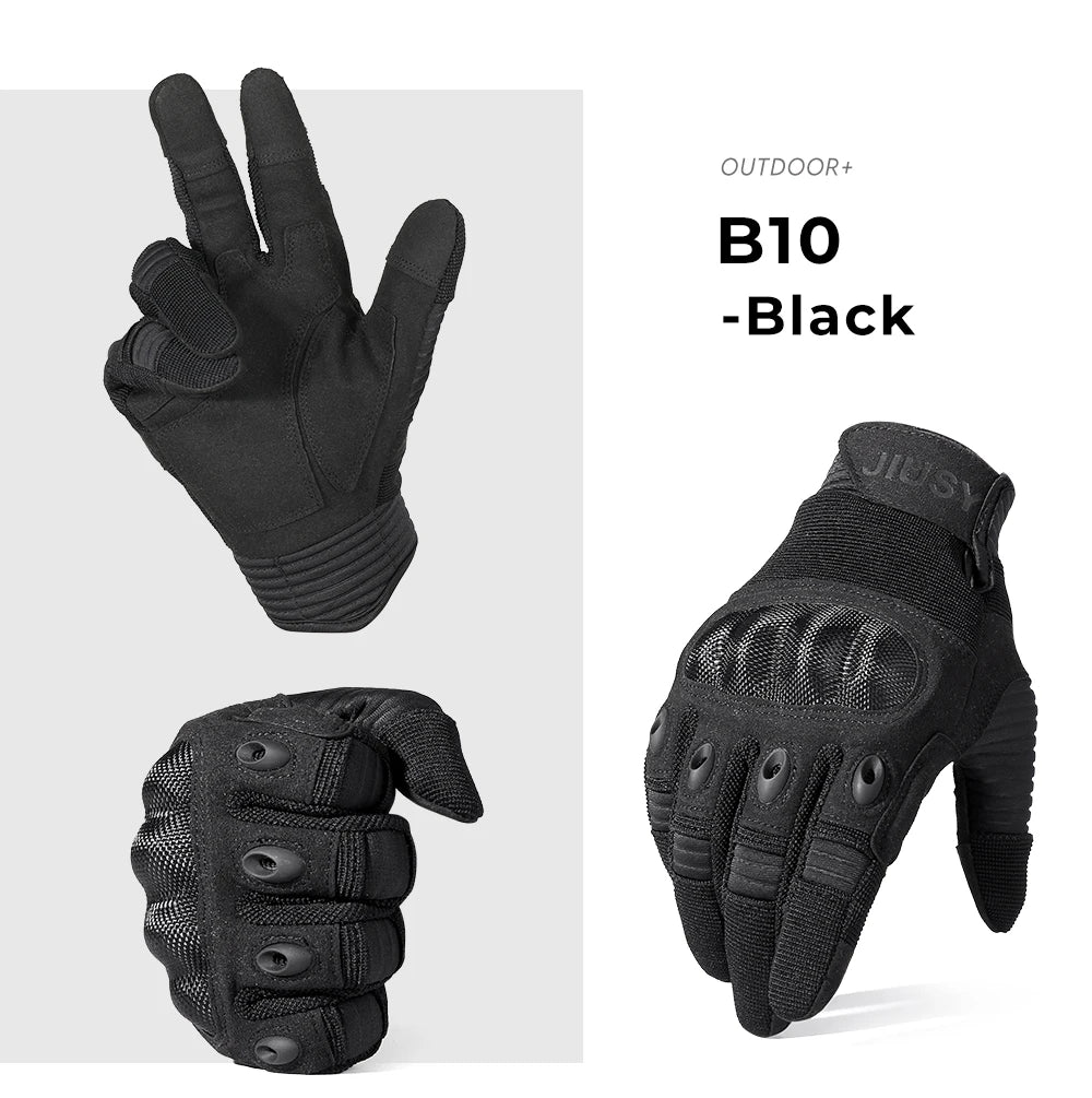 Guanti tattici touch screen Sport all'aria aperta Paintball Caccia Airsoft Combattimento Ciclismo Protezione da lavoro antiscivolo Guanto a dita intere