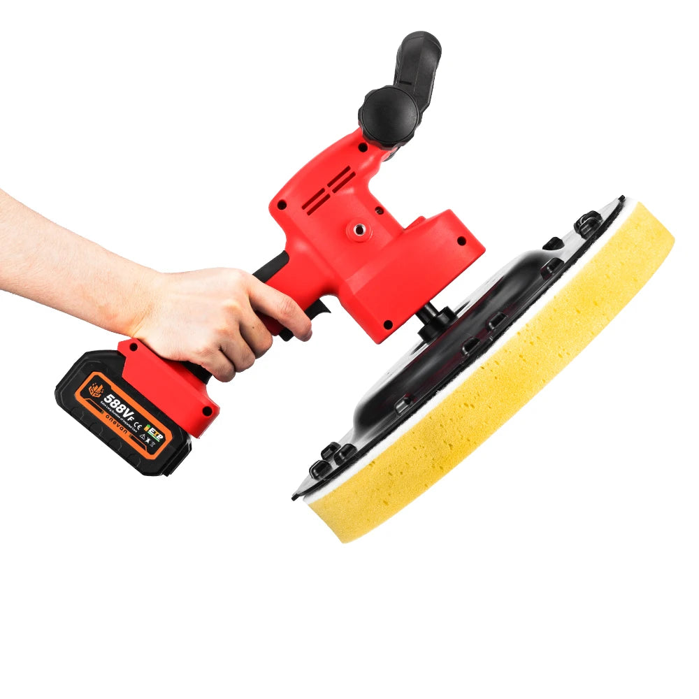 ONEVAN Brushless 380MM Levigatrice per cartongesso Levigatrice da parete Levigatrice da parete a velocità variabile Lucidatrice da muro per utensili elettrici 21V 18V