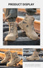 Scarpe da ginnastica Scarpe indistruttibili Scarpe antinfortunistiche da lavoro con puntale in acciaio Scarpe protettive di sicurezza maschili a prova di foratura Stivali tattici