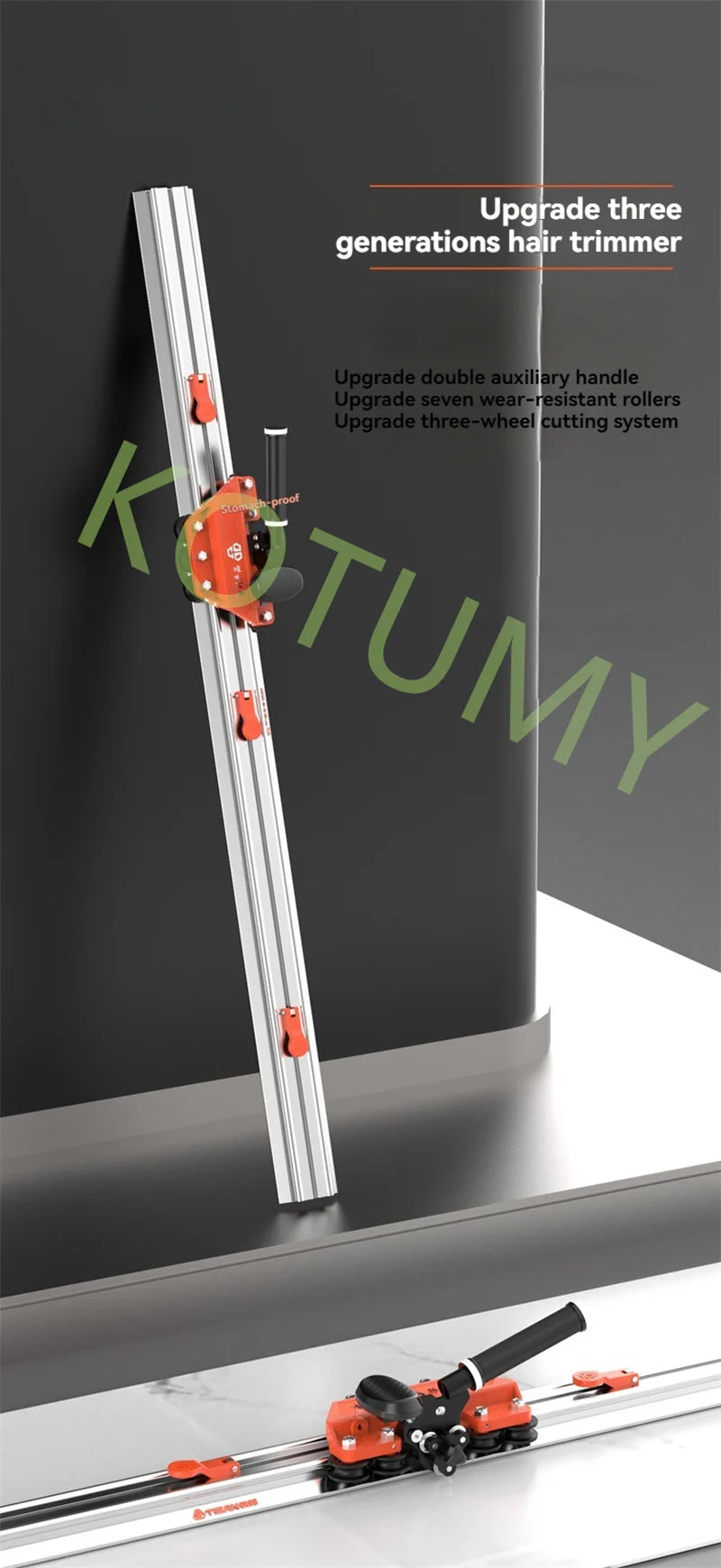 Tagliapiastrelle manuale multifunzionale per piastrelle in ceramica di grande formato Tagliapiastrelle manuale per taglio piastrelle in ceramica 160/180/260/280 cm