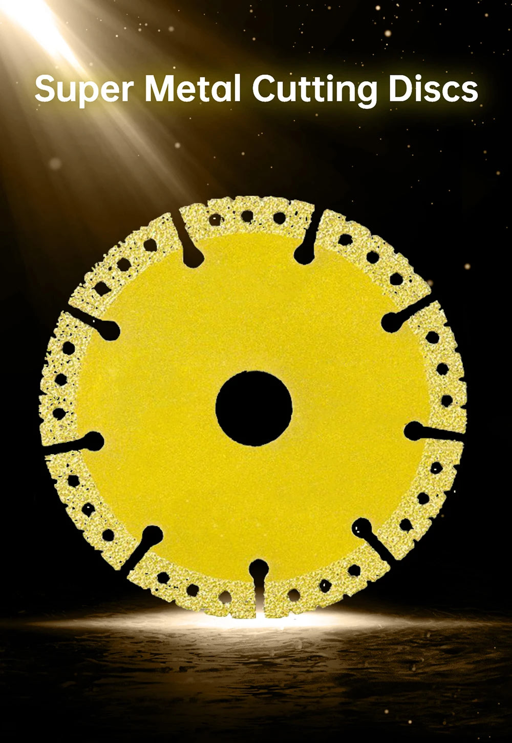 Lama per sega diamantata Set di dischi da taglio in acciaio inossidabile per tondo per brasatura in metallo Set di dischi da taglio per smerigliatrice angolare da 125/180/300/400mm