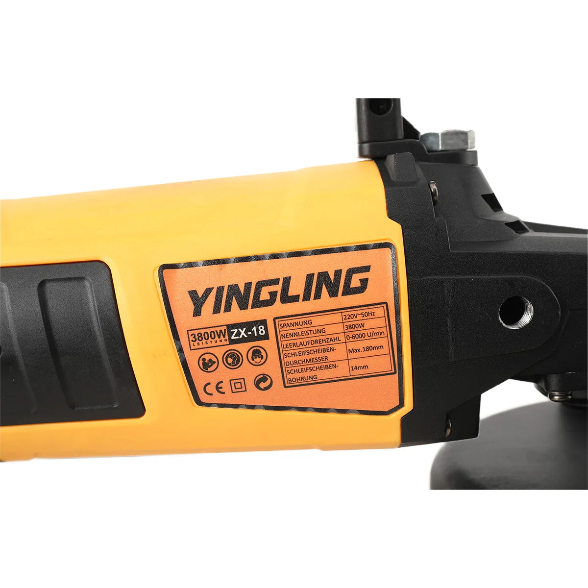 Rettificatrice per pareti 3800W Smerigliatrice grossolana portatile per intonacare le pareti con asta di prolunga per pareti, pavimenti in cemento, strumento per lucidare